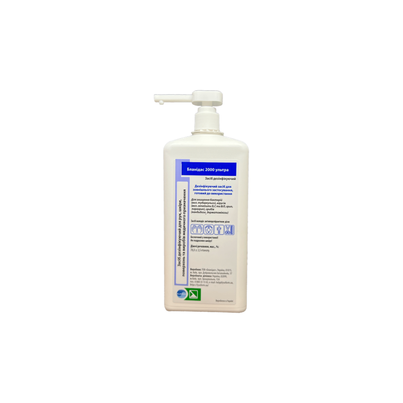 Засіб дезінфікуючий “Бланідас 2000 ультра (Blanidas 2000 ultra)” 1000 мл